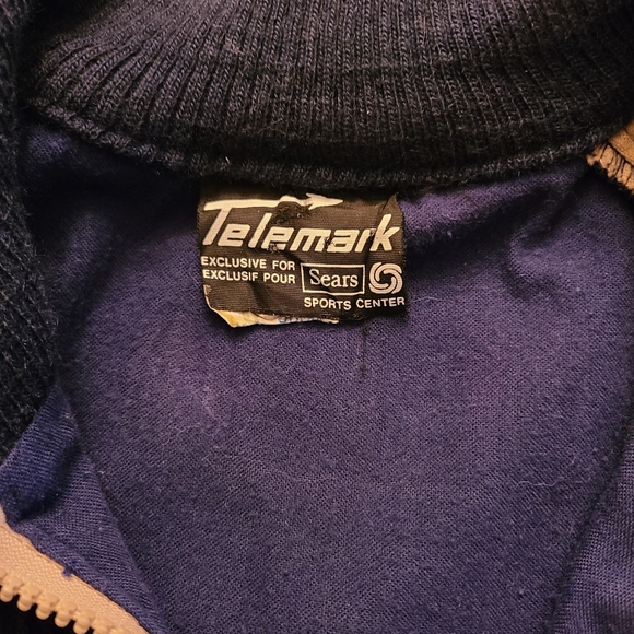 Vintage 1970's Telemark, Sears, Corduroy bomber sports jacket. - Picture 3 of 6